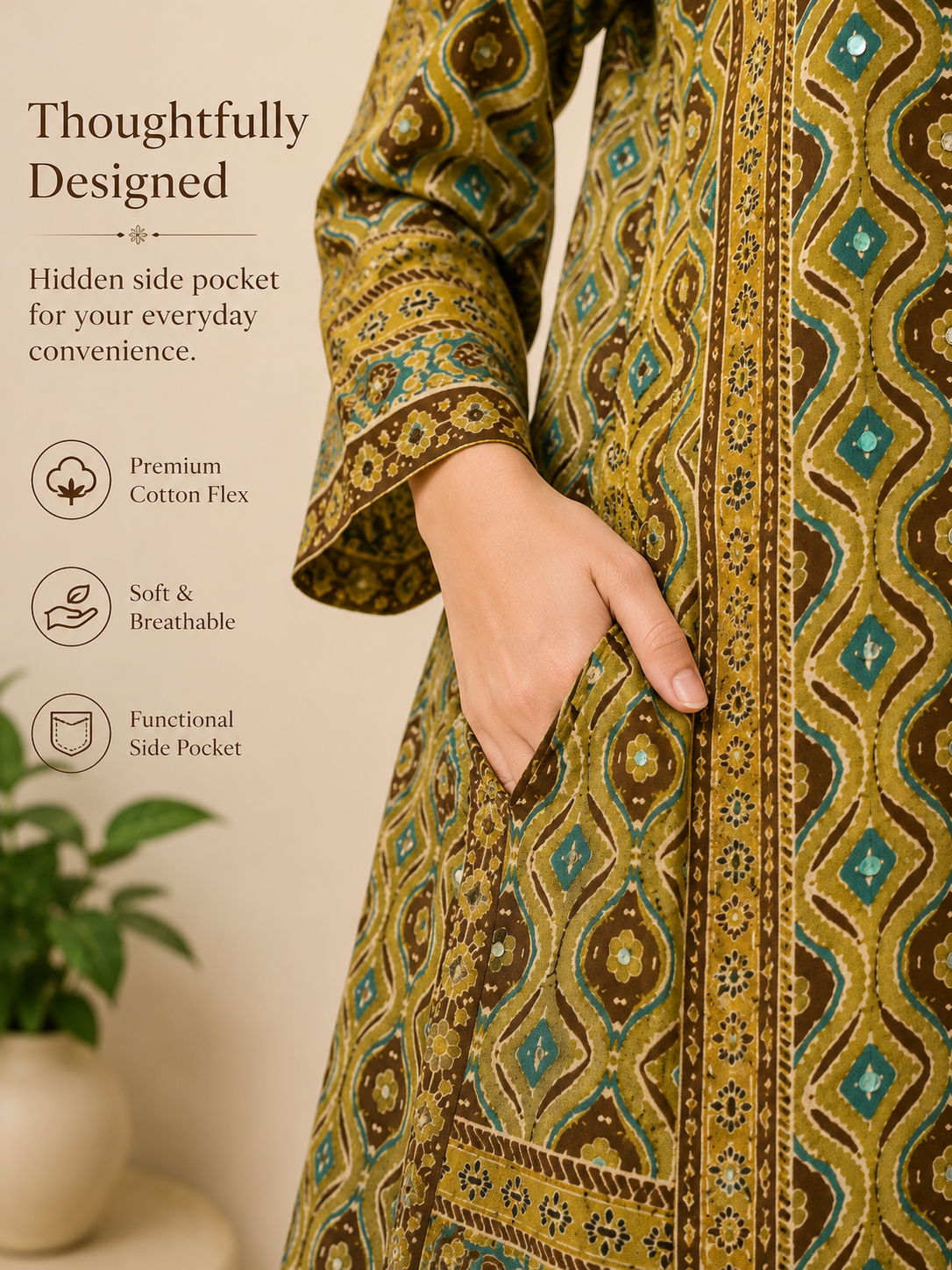 Summer Special Cotton Flex Kurta Set
